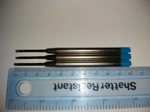 Kompatibel mit Parker G2 Stift Biro Mine blau x 3. Kostenloses P&P. 0,7 mm Medium - Bild 1 von 2