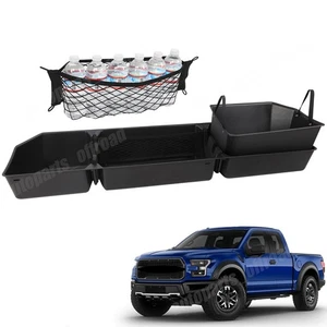 Rear Seat Storage Bin For 2017-2024 Ford F250 F350 F450 Super Duty - Bild 1 von 16