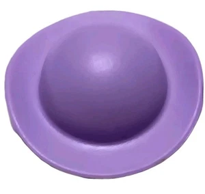 BARBIE SKIPPER YOUTH DOLL SMALL BRIM PLASTIC PURPLE HAT - Picture 1 of 2