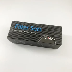6-Pack Lens Filter Set for GoPro Hero 13 Black - (ND8, ND16, ND32, CPL, Red, ... - Picture 1 of 4
