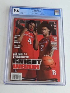 CGC 9.6 - SLAM Magazine #253 🏀DYLAN HARPER🏀ACE BAILEY🏀Jazz Spurs - Picture 1 of 3
