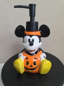 Disney Topolino Zucca Tuta Halloween Sapone Lozione Pompa Dispenser NUOVO - Foto 1 di 6