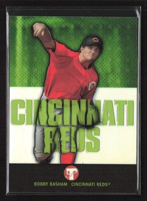 Bobby Basham 2003 Topps Pristine #111 Refractors /499 Cincinnati Reds - Image 1 of 2
