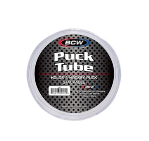 BCW - Hockey Puck Tube Vitrine 2 Stück Snap Auswahl 2,4,6 Pack - Brandneu - Bild 1 von 3