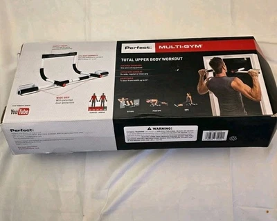 Perfect Fitness Multi-Gym Doorway Pull-Up Bar - Total Upper Body Workout - Image 1 of 3