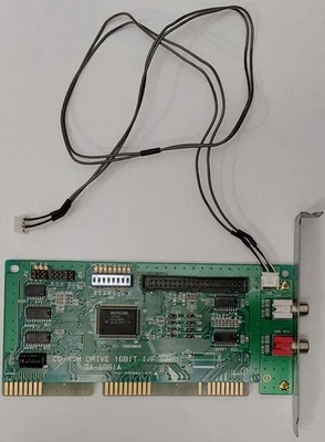 Mitsumi CD-ROM DRIVE 16BIT I/IF Card ISA Controller (74-1881A, retro, 1994) - Bild 1 von 4