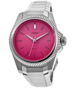 New Oris ProPilot X Miss Piggy Women's Watch 01 531 7796 4158-07 8 17 05LC - Picture 1 of 4