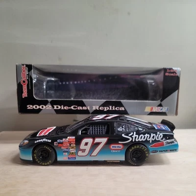 Kurt Busch #97 Rubbermaid 2002 Team Caliber Owners Series 1/24 Diecast Foto 1 de 4