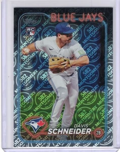 2024 Topps 582 MONTGOMERY CLUB FOIL CARD DAVIS SCHNEIDER BLUE JAYS #189 - Picture 1 of 2