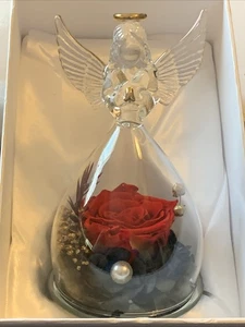Gmoophy The Only Eternal Red Rose Light Up Angel - Bild 1 von 4