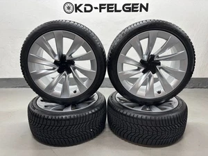 Original Tesla Model Y 20 Zoll Winterräder Helix 2.0 2188222-00-A Juniper Winter - Bild 1 von 6