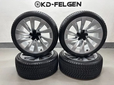 Original Tesla Model Y 20 Zoll Winterräder Helix 2.0 2188222-00-A Juniper Winter - Bild 1 von 4