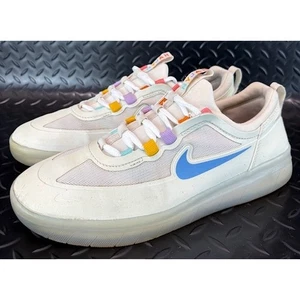 Nike SB Nyjah Free 2 Summit Blanco Suela Helada BV2078-106 Hombres Zapatillas Talla 8 - Imagen 1 de 8