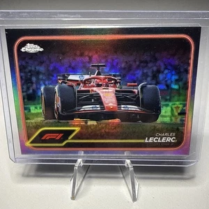 2024 Topps Chrome Formula 1 - F1 Cars Charles Leclerc #75 Refractor - Bild 1 von 2