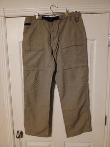 The North Face Convertible Nylon Wanderhose Herren XL Khaki Hellbraun 36-38x32 Outdoor - Bild 1 von 15