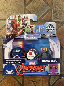 Marvel Minimates CAPITÁN AMÉRICA'S HULKBUSTER & BARON ZEMO Avengers Walgreens - Imagen 1 de 1