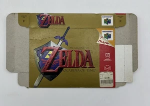 SOLO EN CAJA Legend of Zelda Ocarina of Time Nintendo 64 N64 Auténtico SIN JUEGO - Imagen 1 de 7