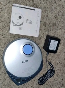 Coby CX-CD118 Dynamic Bass Boost Portable CD Player + Power Supply - Picture 1 of 8