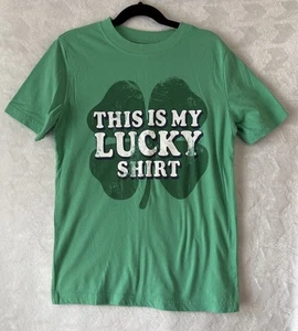 Boys City Streets St Patrick’s Day T-shirt - Size Medium (10-12) - Picture 1 of 4