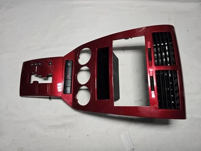2007 - 2009 Dodge Caliber RT Radio Bezel Trim (OEM) Red Foto 1 de 4