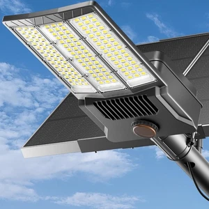 12000W Solar Street Light with Dual Solar Panels, Commercial Grade Parking Lo... - Picture 1 of 7