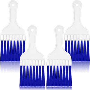 4 Packs Air Conditioner Condenser Cleaning Brush Refrigerator Coil Brush HVAC Co - Picture 1 of 12