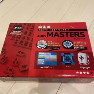 Mahjong Tiles Complete Set Amos Maters Yellow back Color of Tile Fast Shipping - Picture 1 of 4