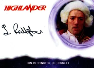 Tarjeta autógrafa Highlander 2023: IR1 Ian Reddington como Bassett - Imagen 1 de 1