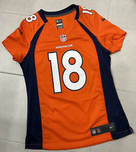 Nike On Field NFL Denver Broncos #18 Peyton Manning Jersey Size Small
