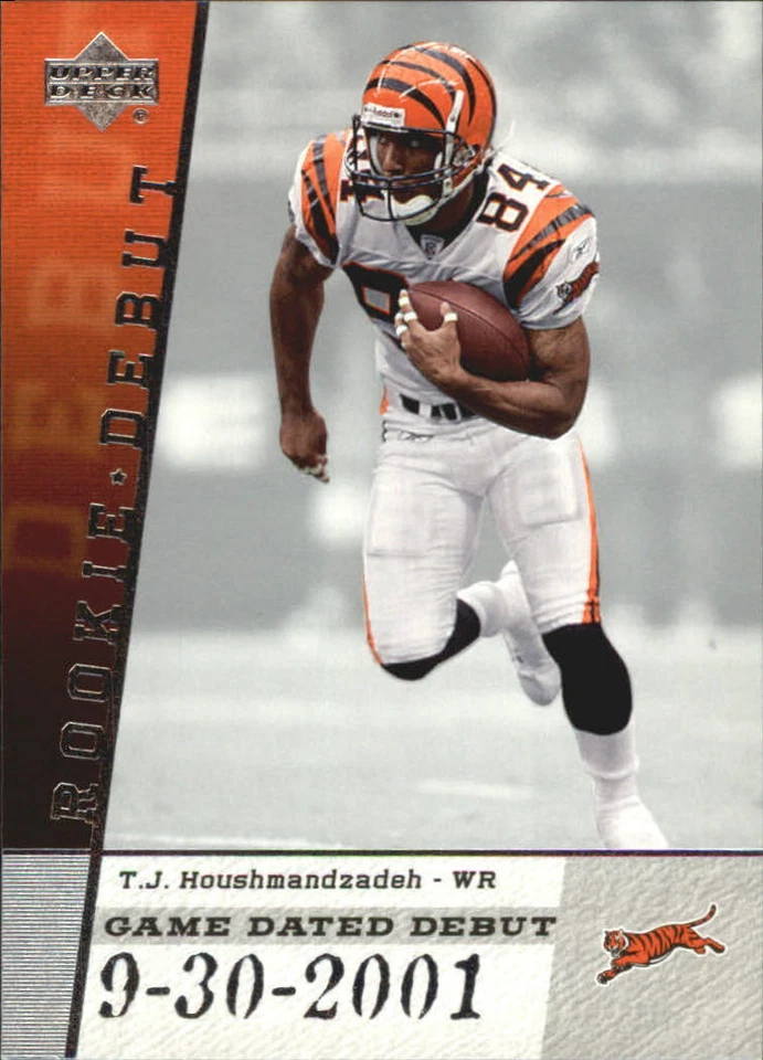 2006 Upper Deck Rookie Debut Game Dated #GDDTH T.J. Houshmandzadeh Card RC - Image 1 of 2
