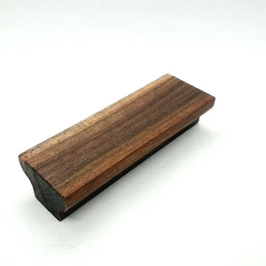 Manijas de muebles cocinas, manijas de oficina manija de tienda manija de puerta madera maciza nogal manijas de madera - Imagen 1 de 12