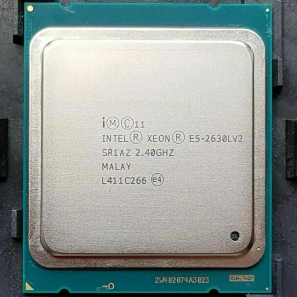 Intel Xeon E5-2630L V2 (15M Cache, 2.40 GHz) 2.4GHz 15MB Smart Cac CPU Processor - Image 1 of 1