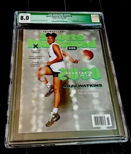 JUJU WATKINS ROOKIE RARE SI FOR KIDS COVER 2020 NEWSSTAND POP 1 NO CARDS CGC 8.0 - Picture 1 of 3