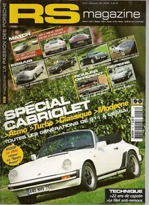 RS MAGAZINE 47 SPECIAL PORSCHE CABRIOLET : 997 996 993 356 911 930 968 - Imagen 1 de 2