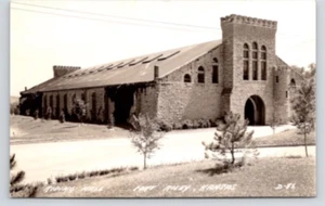 POSTCARD RPPC RIDING HALL FORT RILEY KANSAS - Picture 1 of 2