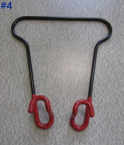 rear bag support vintage aluminum small (#4) - Picture 1 of 9