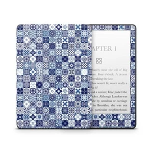 Moroccan Tiles Pattern Vinyl Skin Sticker Decal Wrap to fit Kindle Paperwhite - Picture 1 of 1