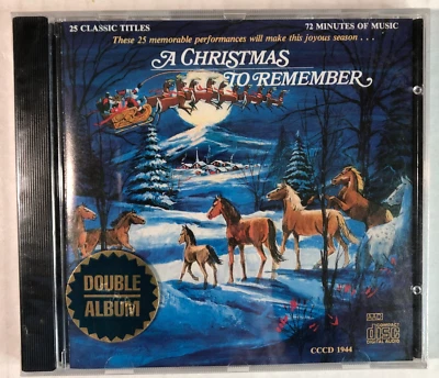 A Christmas To Remember - 25 Classic Titles - NEW Sealed CD Capitol Records 1982 - Image 1 of 2