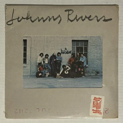Johnny Rivers L. A. Reggae 1972 LP United Artists Records Rockin *Seal Damage* - Image 1 of 4