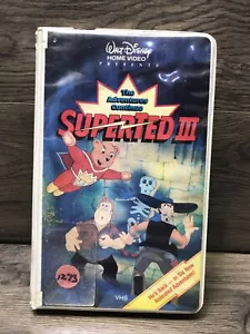 SUPERTED III The Adventures Continue - Rare Walt Disney VHS 1983 Clamshell Case - Foto 1 di 4