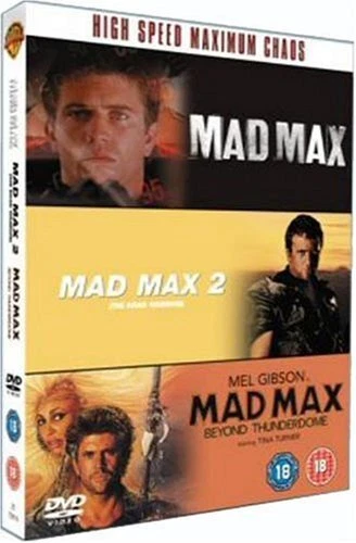 Mad Max Trilogy DVD (2005) Mel Gibson, Miller (DIR) cert 18 3 discs Great Value - Image 1 of 2