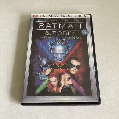 Batman & Robin DVD - Widescreen Digital Surround Sound Version Region 1 Rare - Image 1 of 4