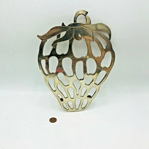 Colgante de pared/remache vintage Leonard placa de plata 10,5" fresa Hong Kong - Imagen 1 de 9