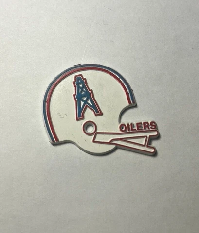 NFL Houston Oilers Vintage 1975 Football Helmet Magnet Cover