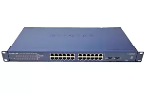 Netgear ProSafe GS724T V3 24-Port SFP+ x2 Gigabit Ethernet Smart Switch - Picture 1 of 5