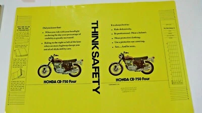 1980 HONDA CB750F COVER book cover foldable from Cleveland free Shipping - Image 1 of 4