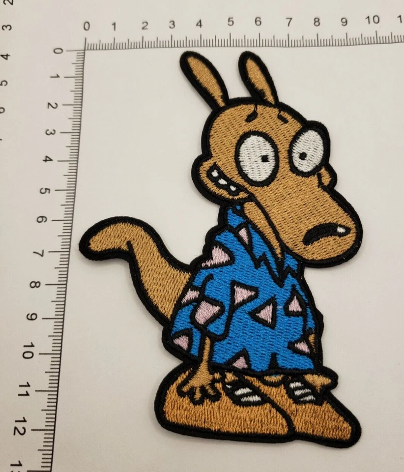 Rocko's Modern Life  Iron-on Embroidered Hard Rock Band Patch #836 - Image 1 of 1