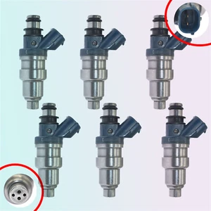6x Fuel Injector For Toyota Tercel Corolla Corona Carina AT170 5AFE 23250-15010 - Picture 1 of 9