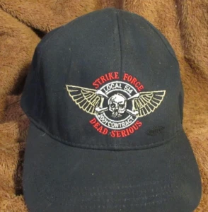 2001 Strike Force Transportation Workers Union TWU Strapback Hat Cap Blue - Picture 1 of 4