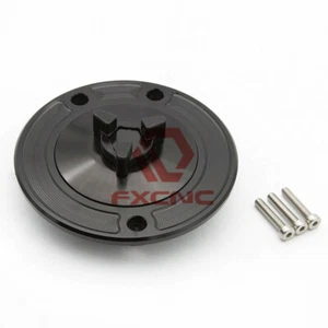 FXCNC Keyless Fuel Gas Tank Cap cover For ZX6R ZX9R ZZR400 ZX7R/ZX7RR ZZR600 - Picture 1 of 8